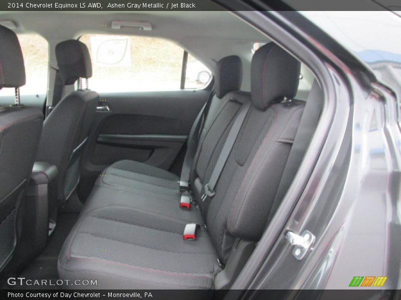 Ashen Gray Metallic / Jet Black 2014 Chevrolet Equinox LS AWD