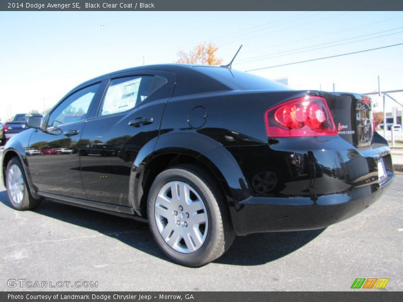 Black Clear Coat / Black 2014 Dodge Avenger SE