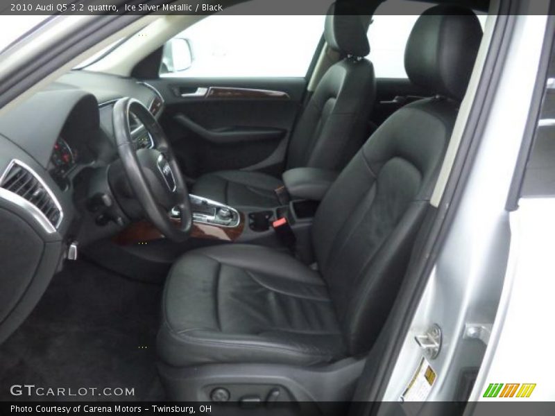 Ice Silver Metallic / Black 2010 Audi Q5 3.2 quattro