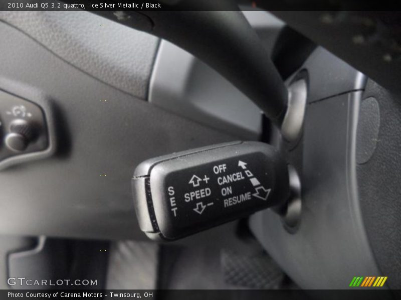 Ice Silver Metallic / Black 2010 Audi Q5 3.2 quattro