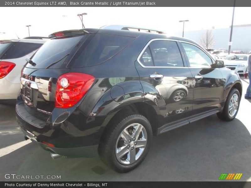 Black Granite Metallic / Light Titanium/Jet Black 2014 Chevrolet Equinox LTZ AWD