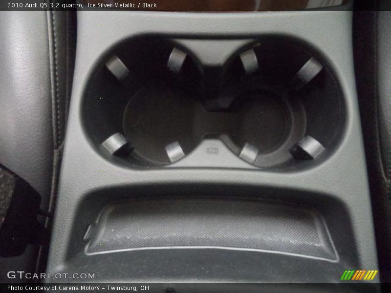 Ice Silver Metallic / Black 2010 Audi Q5 3.2 quattro