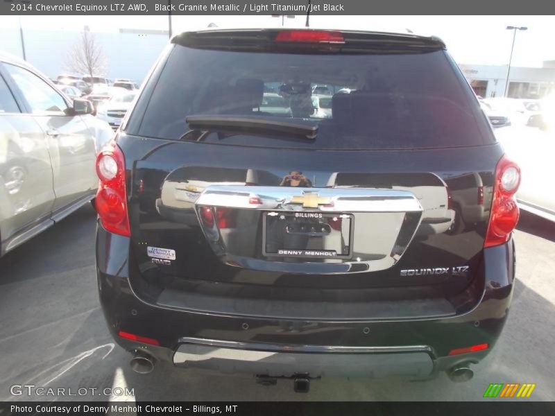 Black Granite Metallic / Light Titanium/Jet Black 2014 Chevrolet Equinox LTZ AWD