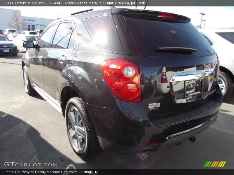 Black Granite Metallic / Light Titanium/Jet Black 2014 Chevrolet Equinox LTZ AWD