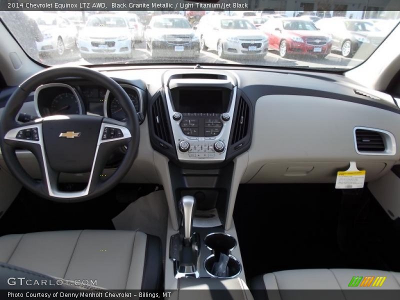 Black Granite Metallic / Light Titanium/Jet Black 2014 Chevrolet Equinox LTZ AWD