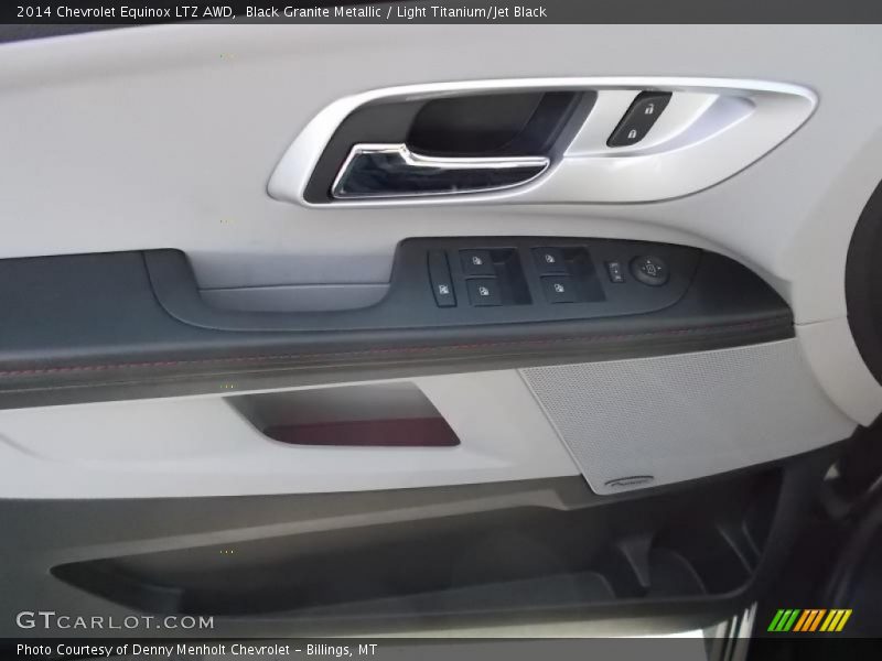 Black Granite Metallic / Light Titanium/Jet Black 2014 Chevrolet Equinox LTZ AWD