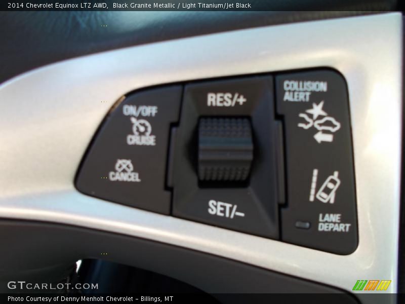 Black Granite Metallic / Light Titanium/Jet Black 2014 Chevrolet Equinox LTZ AWD