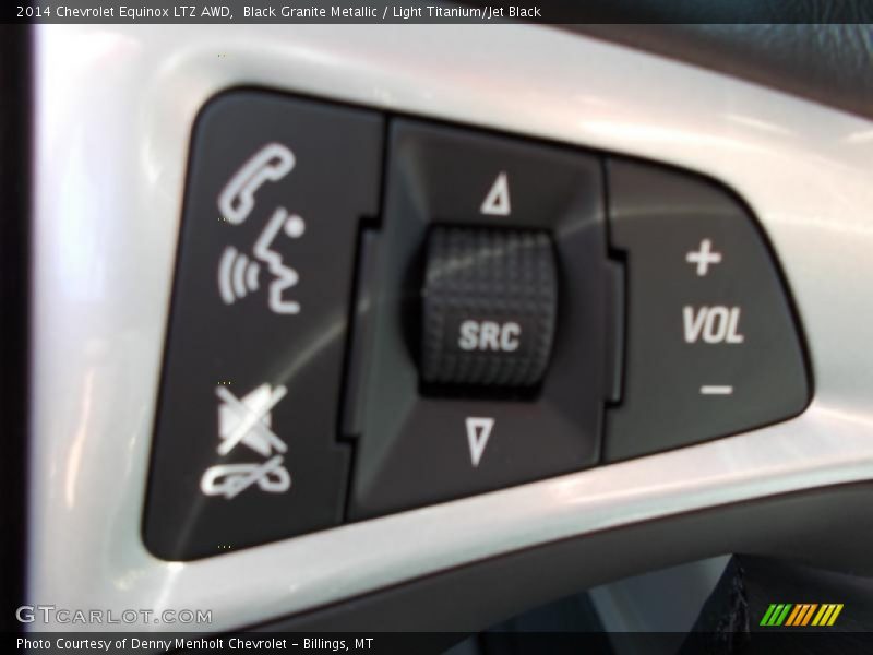 Black Granite Metallic / Light Titanium/Jet Black 2014 Chevrolet Equinox LTZ AWD