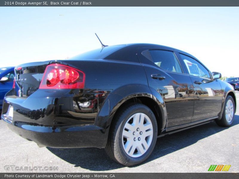 Black Clear Coat / Black 2014 Dodge Avenger SE
