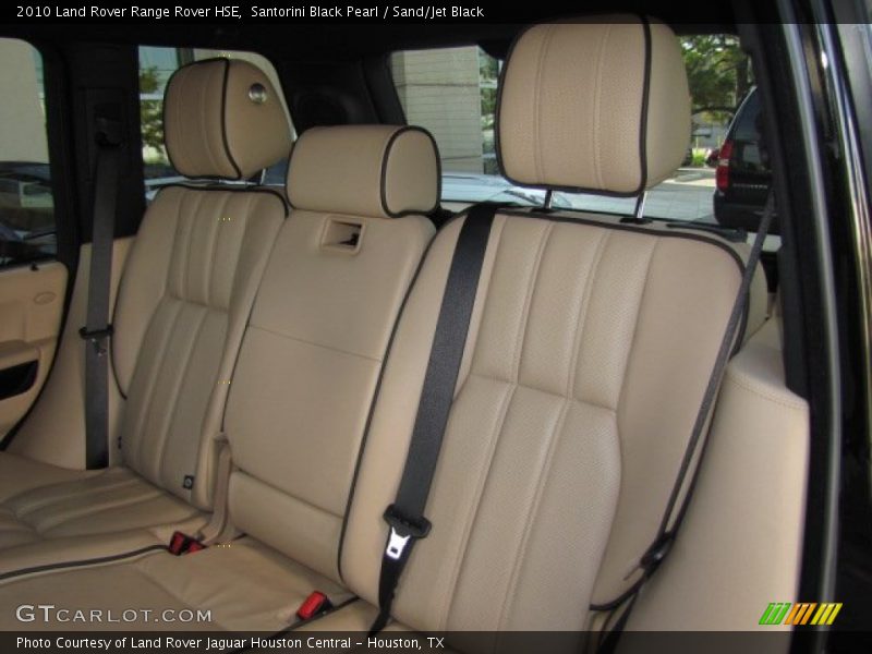 Santorini Black Pearl / Sand/Jet Black 2010 Land Rover Range Rover HSE