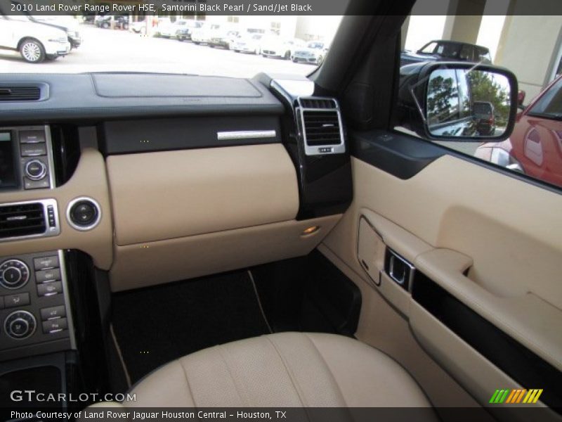 Santorini Black Pearl / Sand/Jet Black 2010 Land Rover Range Rover HSE