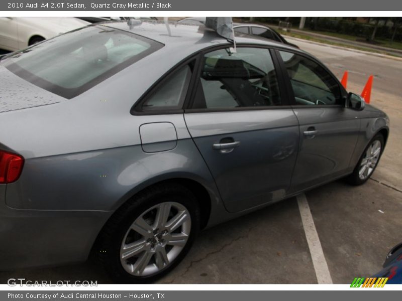 Quartz Gray Metallic / Black 2010 Audi A4 2.0T Sedan