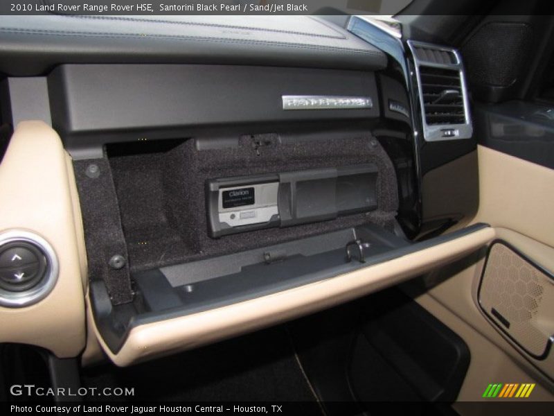Santorini Black Pearl / Sand/Jet Black 2010 Land Rover Range Rover HSE