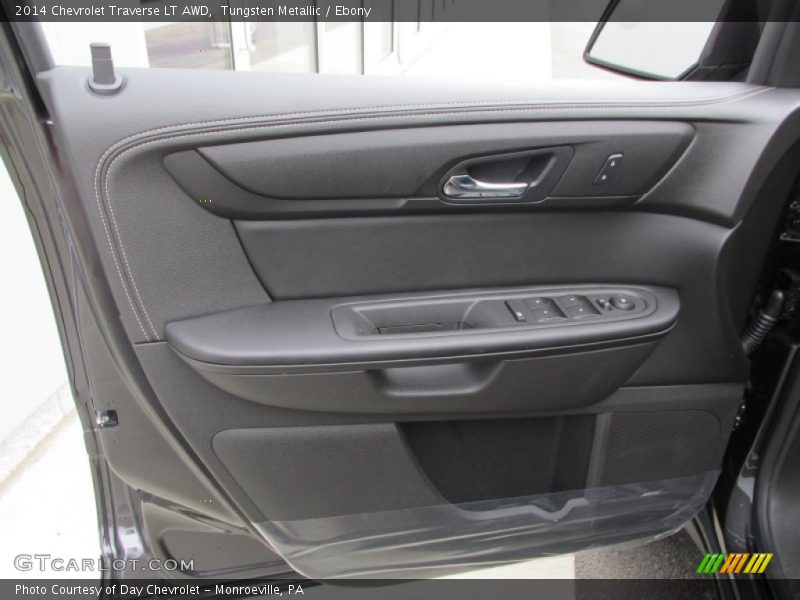 Tungsten Metallic / Ebony 2014 Chevrolet Traverse LT AWD