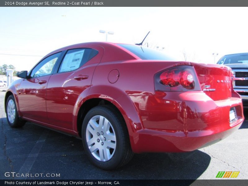 Redline 2-Coat Pearl / Black 2014 Dodge Avenger SE
