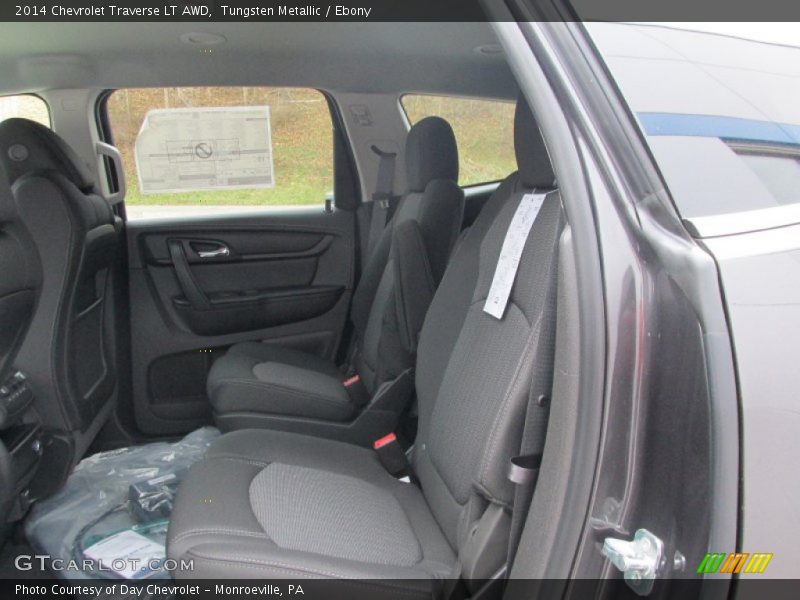 Tungsten Metallic / Ebony 2014 Chevrolet Traverse LT AWD