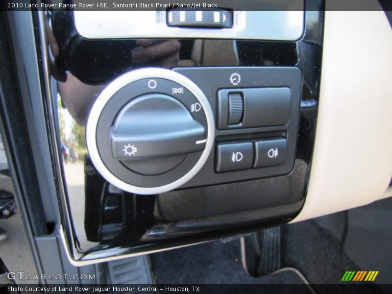 Santorini Black Pearl / Sand/Jet Black 2010 Land Rover Range Rover HSE