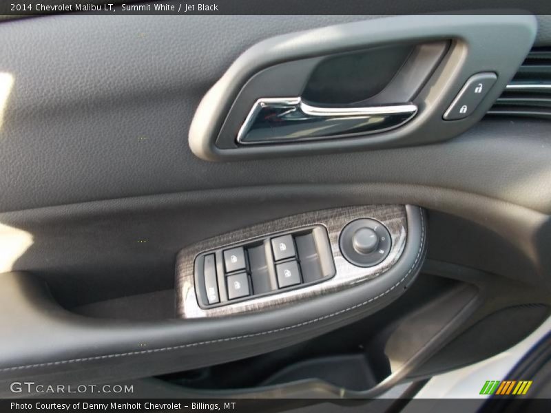 Summit White / Jet Black 2014 Chevrolet Malibu LT