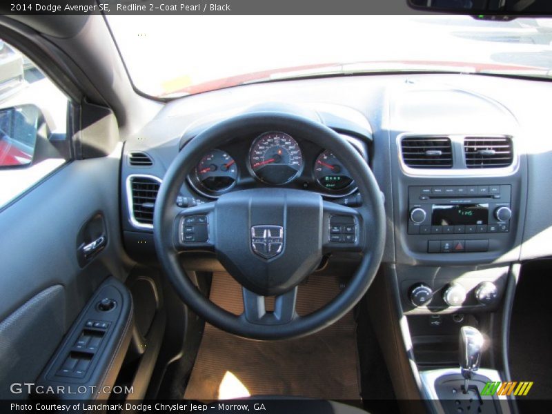 Redline 2-Coat Pearl / Black 2014 Dodge Avenger SE