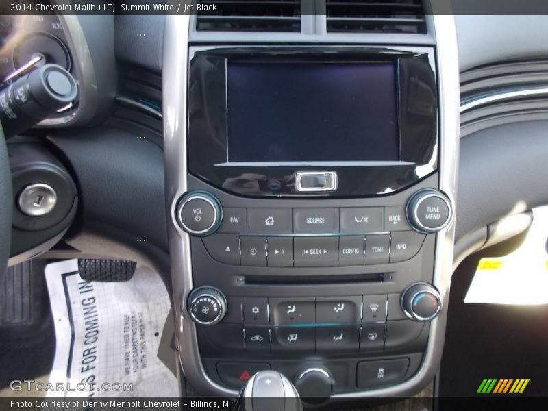 Summit White / Jet Black 2014 Chevrolet Malibu LT