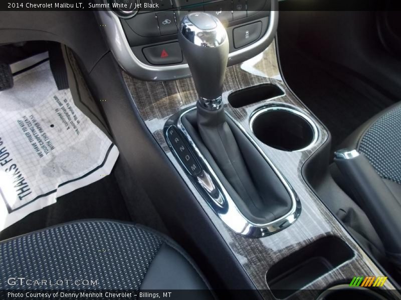 Summit White / Jet Black 2014 Chevrolet Malibu LT