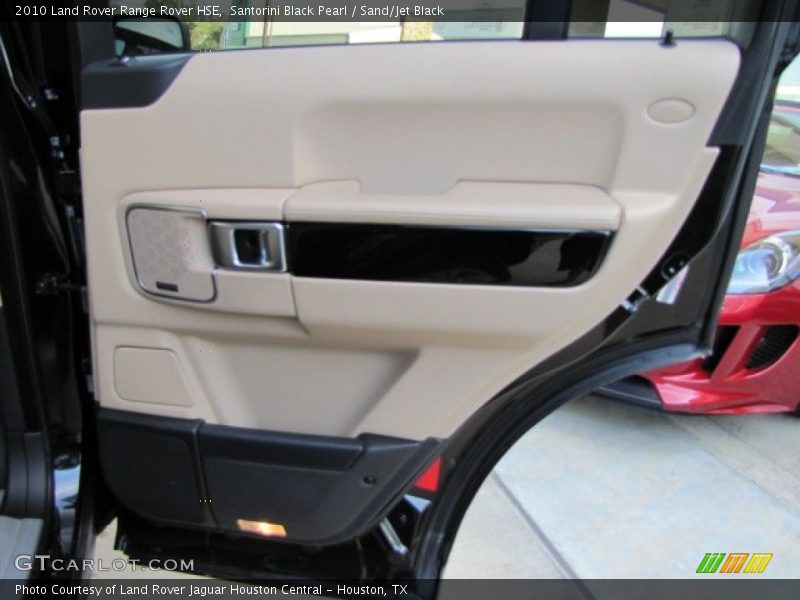 Santorini Black Pearl / Sand/Jet Black 2010 Land Rover Range Rover HSE
