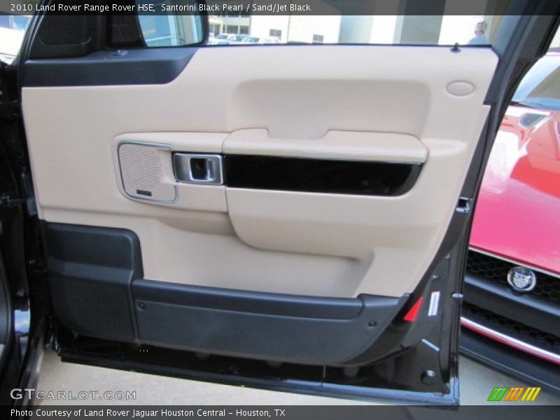 Santorini Black Pearl / Sand/Jet Black 2010 Land Rover Range Rover HSE