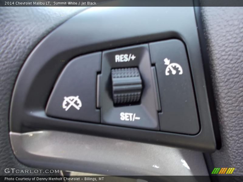 Summit White / Jet Black 2014 Chevrolet Malibu LT