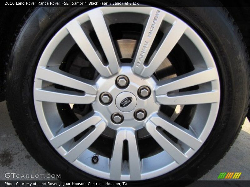 Santorini Black Pearl / Sand/Jet Black 2010 Land Rover Range Rover HSE