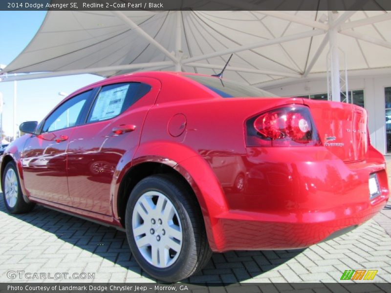 Redline 2-Coat Pearl / Black 2014 Dodge Avenger SE