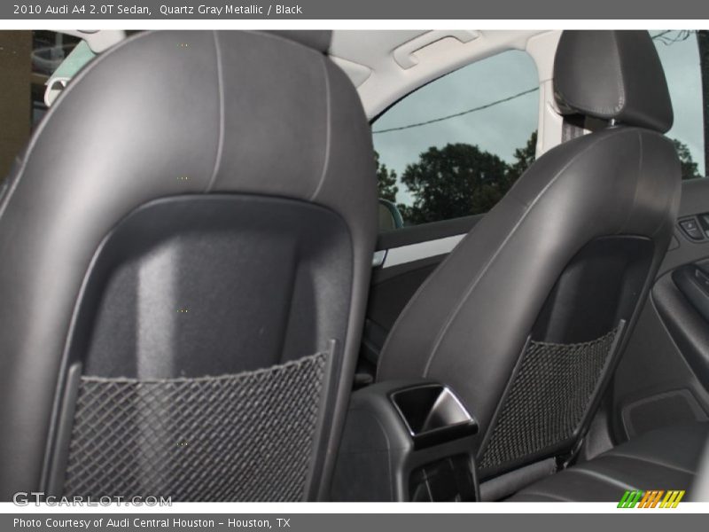 Quartz Gray Metallic / Black 2010 Audi A4 2.0T Sedan