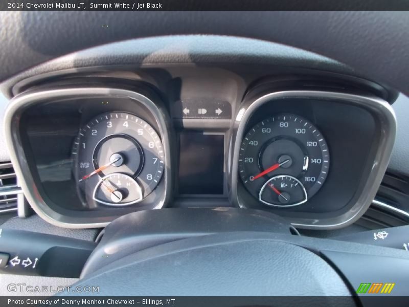 Summit White / Jet Black 2014 Chevrolet Malibu LT