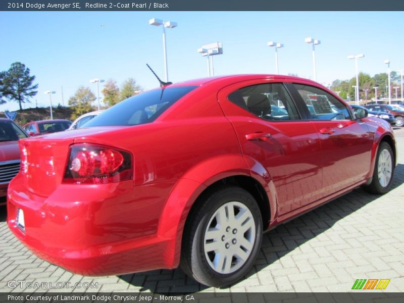 Redline 2-Coat Pearl / Black 2014 Dodge Avenger SE