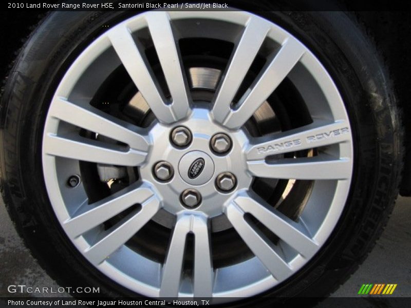 Santorini Black Pearl / Sand/Jet Black 2010 Land Rover Range Rover HSE