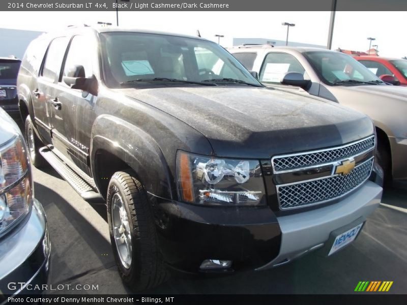 Black / Light Cashmere/Dark Cashmere 2014 Chevrolet Suburban LT 4x4