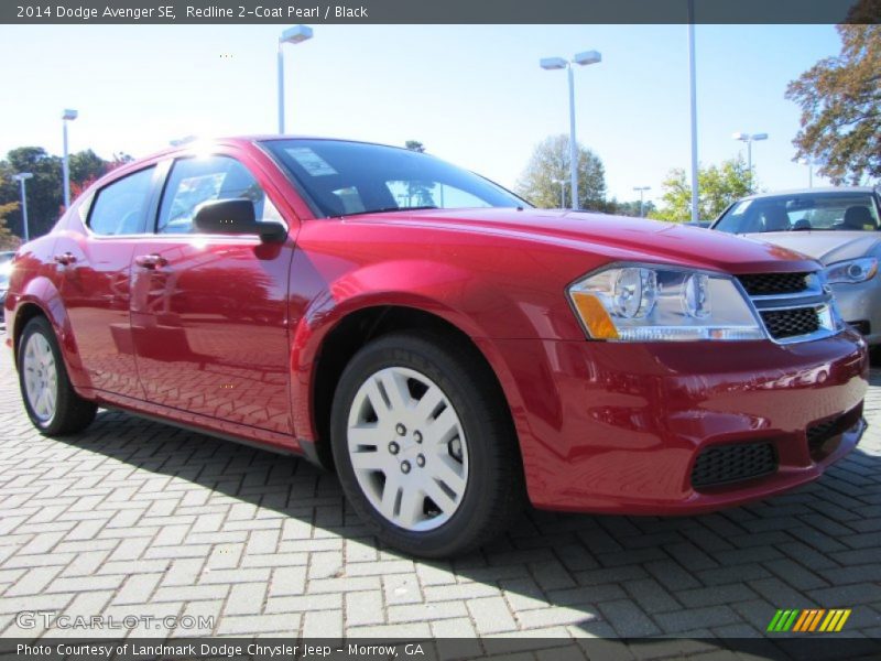 Redline 2-Coat Pearl / Black 2014 Dodge Avenger SE