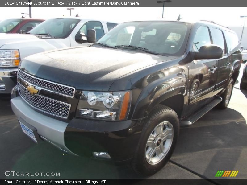 Black / Light Cashmere/Dark Cashmere 2014 Chevrolet Suburban LT 4x4