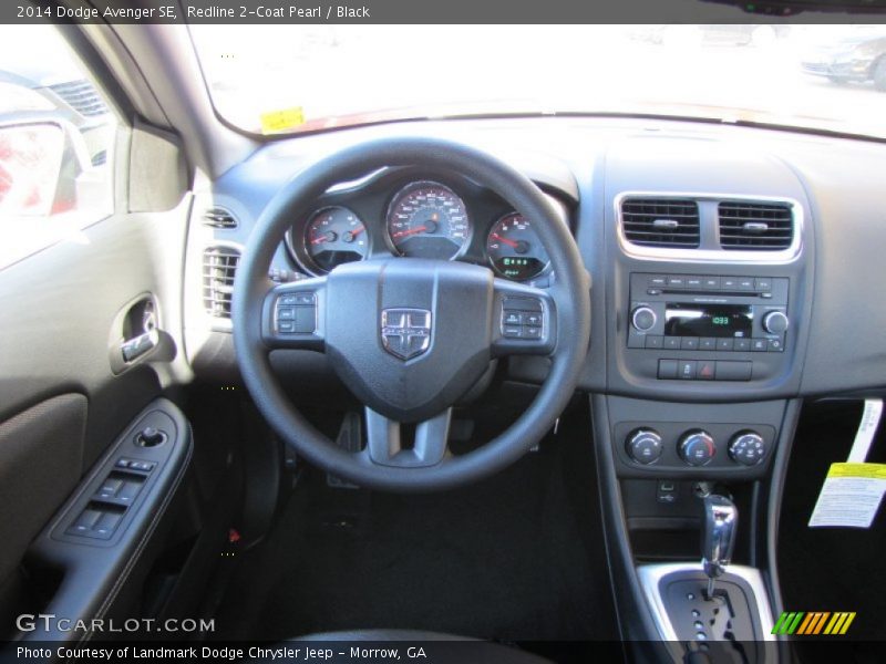Redline 2-Coat Pearl / Black 2014 Dodge Avenger SE