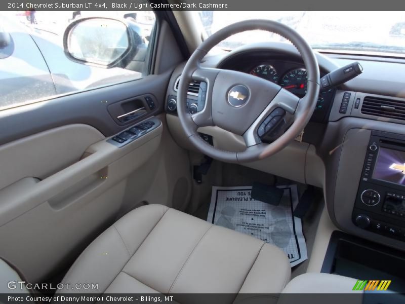 Black / Light Cashmere/Dark Cashmere 2014 Chevrolet Suburban LT 4x4