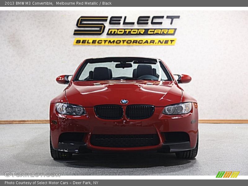 Melbourne Red Metallic / Black 2013 BMW M3 Convertible