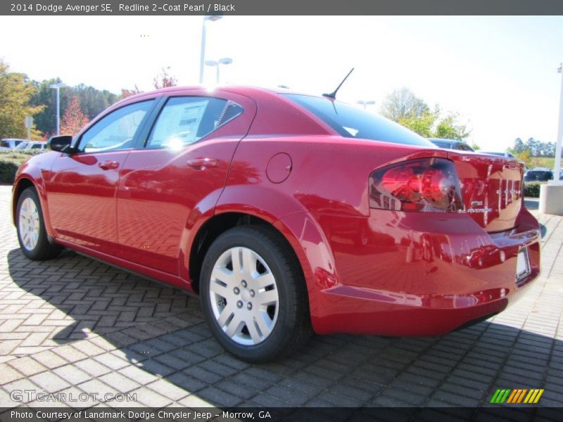 Redline 2-Coat Pearl / Black 2014 Dodge Avenger SE
