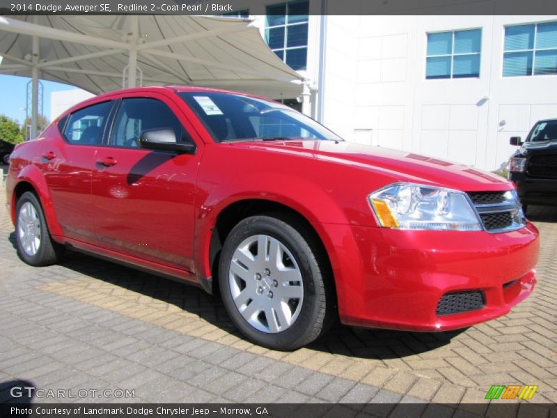 Redline 2-Coat Pearl / Black 2014 Dodge Avenger SE