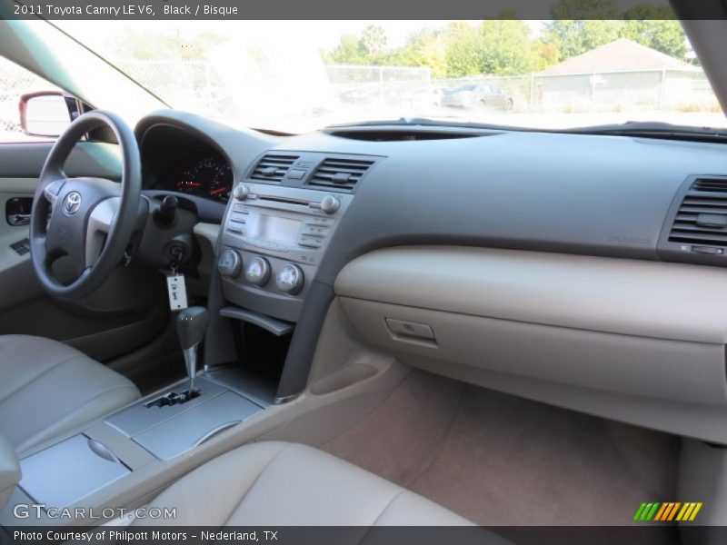 Black / Bisque 2011 Toyota Camry LE V6