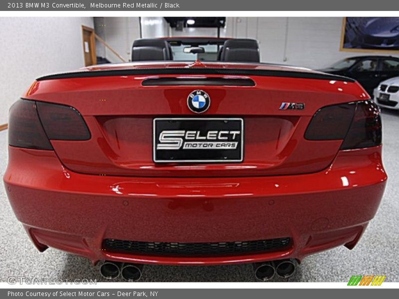 Melbourne Red Metallic / Black 2013 BMW M3 Convertible