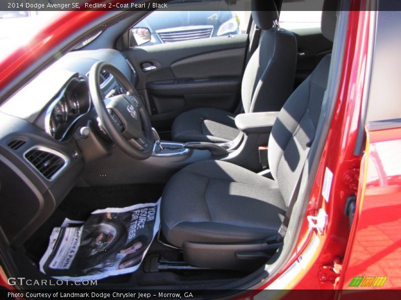 Redline 2-Coat Pearl / Black 2014 Dodge Avenger SE