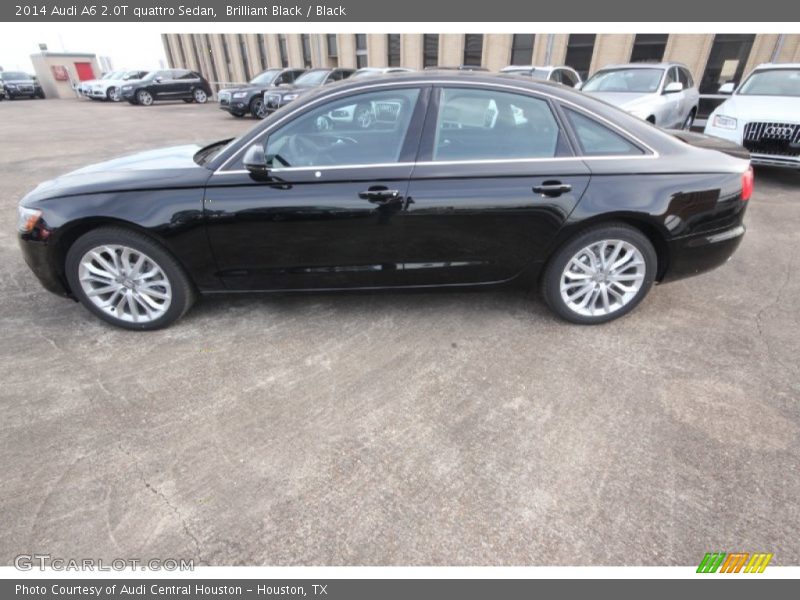Brilliant Black / Black 2014 Audi A6 2.0T quattro Sedan