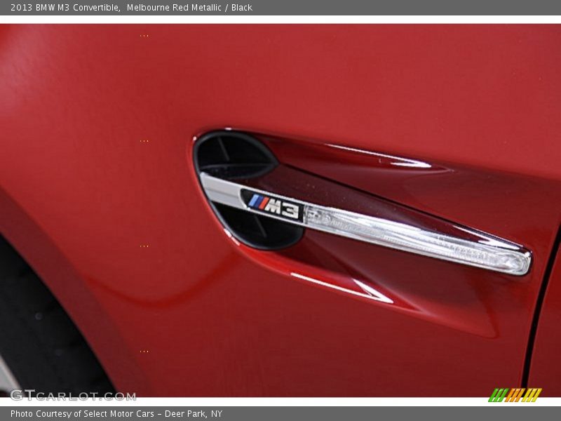 Melbourne Red Metallic / Black 2013 BMW M3 Convertible