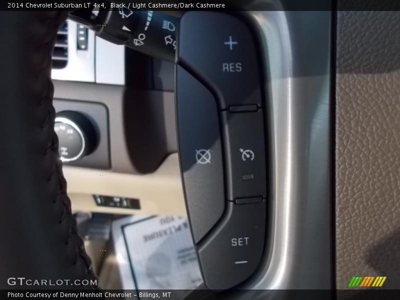 Black / Light Cashmere/Dark Cashmere 2014 Chevrolet Suburban LT 4x4