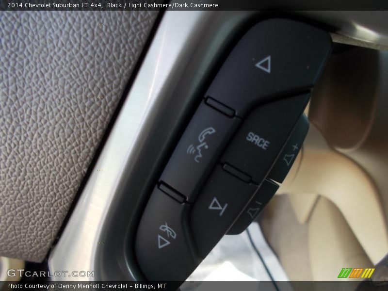 Black / Light Cashmere/Dark Cashmere 2014 Chevrolet Suburban LT 4x4