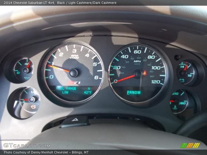 Black / Light Cashmere/Dark Cashmere 2014 Chevrolet Suburban LT 4x4